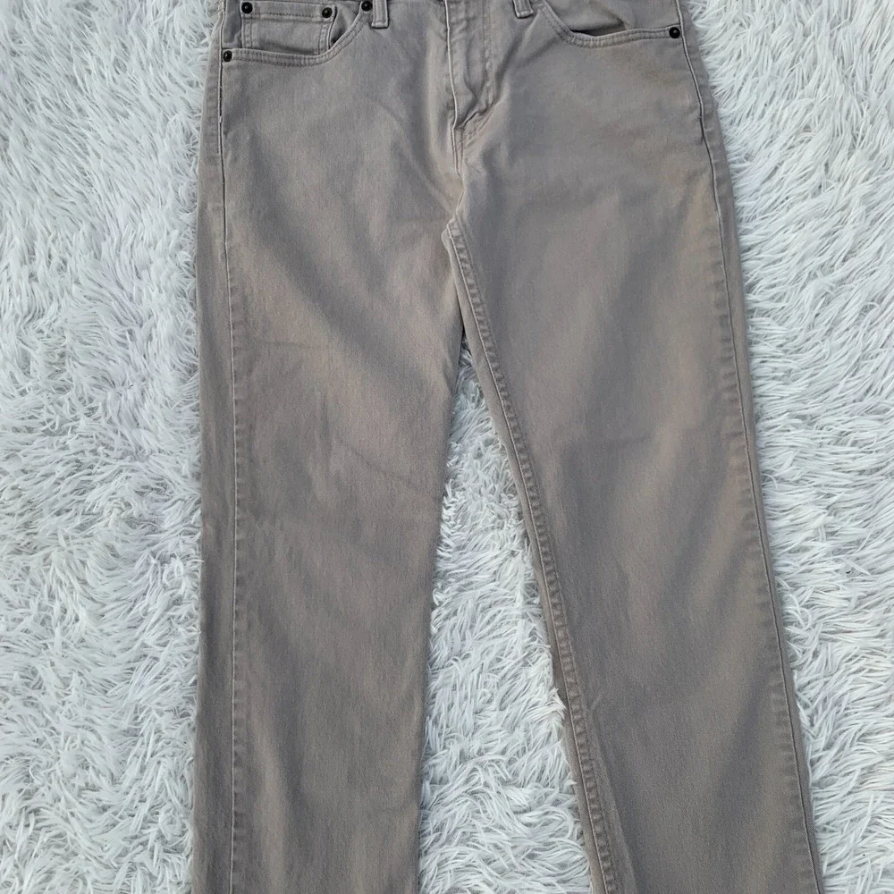 Levis Jeans Mens 31x28 Beige 511‎ Skinny American Denim Skater Punk Tag 32x30